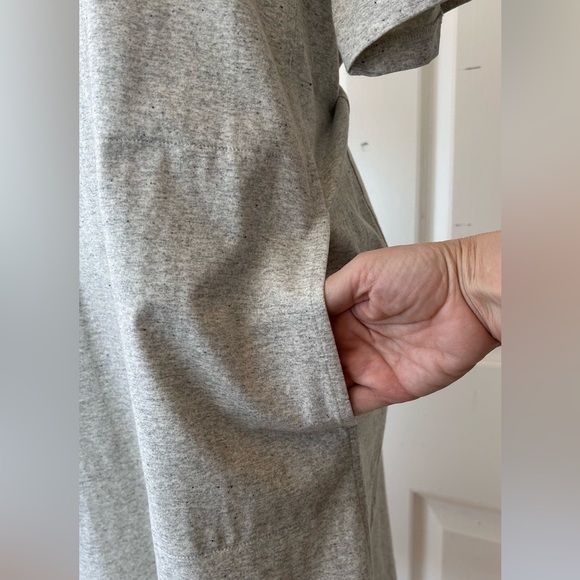 Eileen Fisher Women’s Tee-Shirt Dress‎ Pockets Size PL - Picture 3 of 10